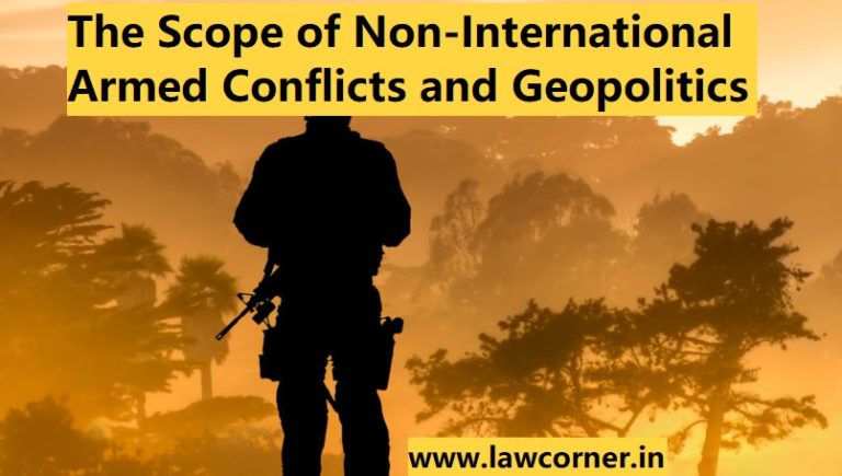 non-international armed conflicts in international law